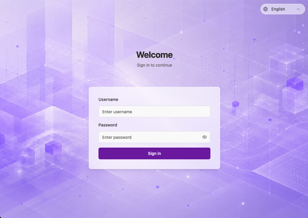 EigenInsight welcome page